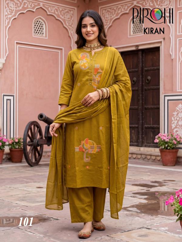 Pirohi kiran 3pcs best kurtis for wholesale